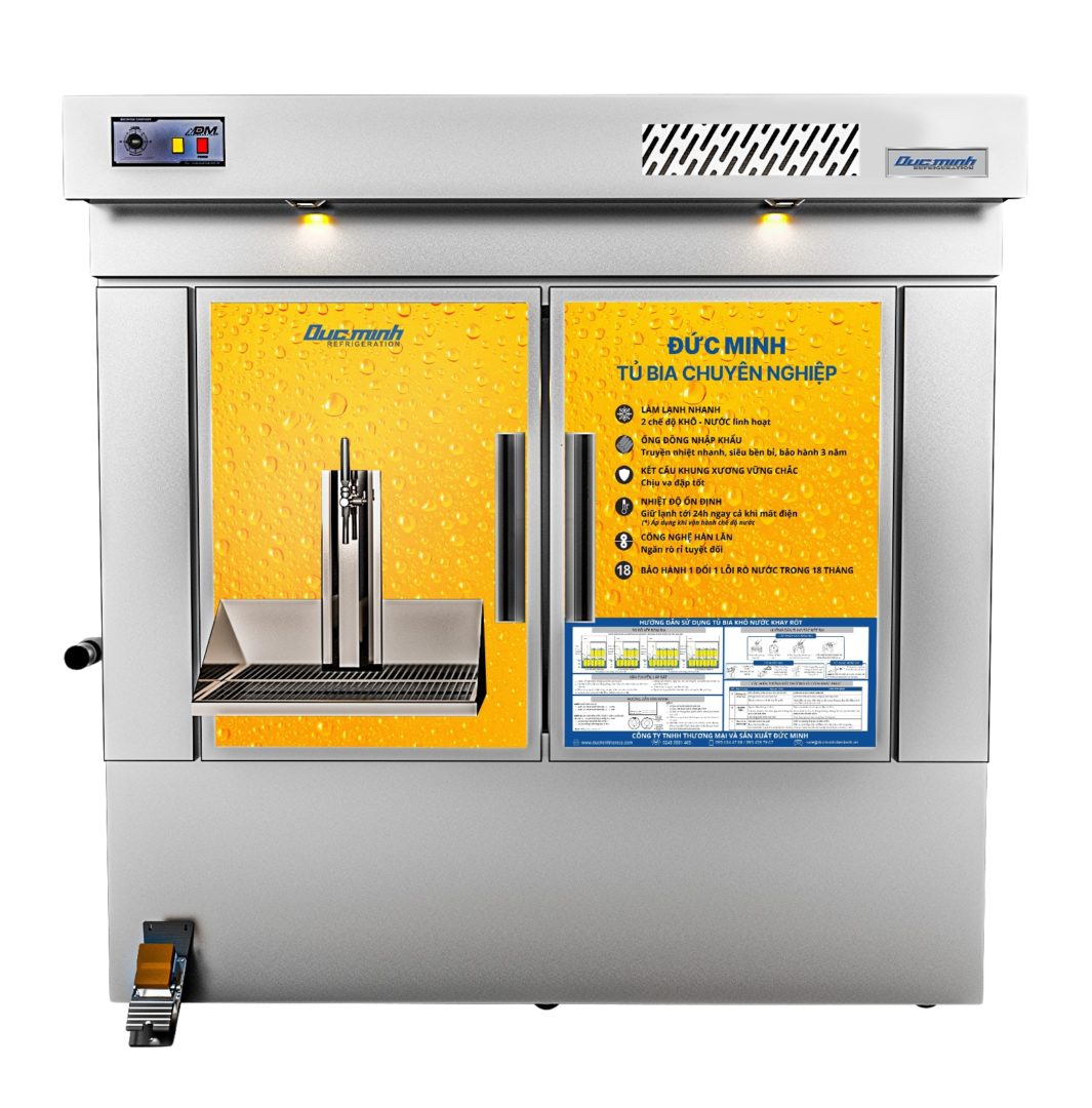 Tủ bảo quản bia Đức Minh